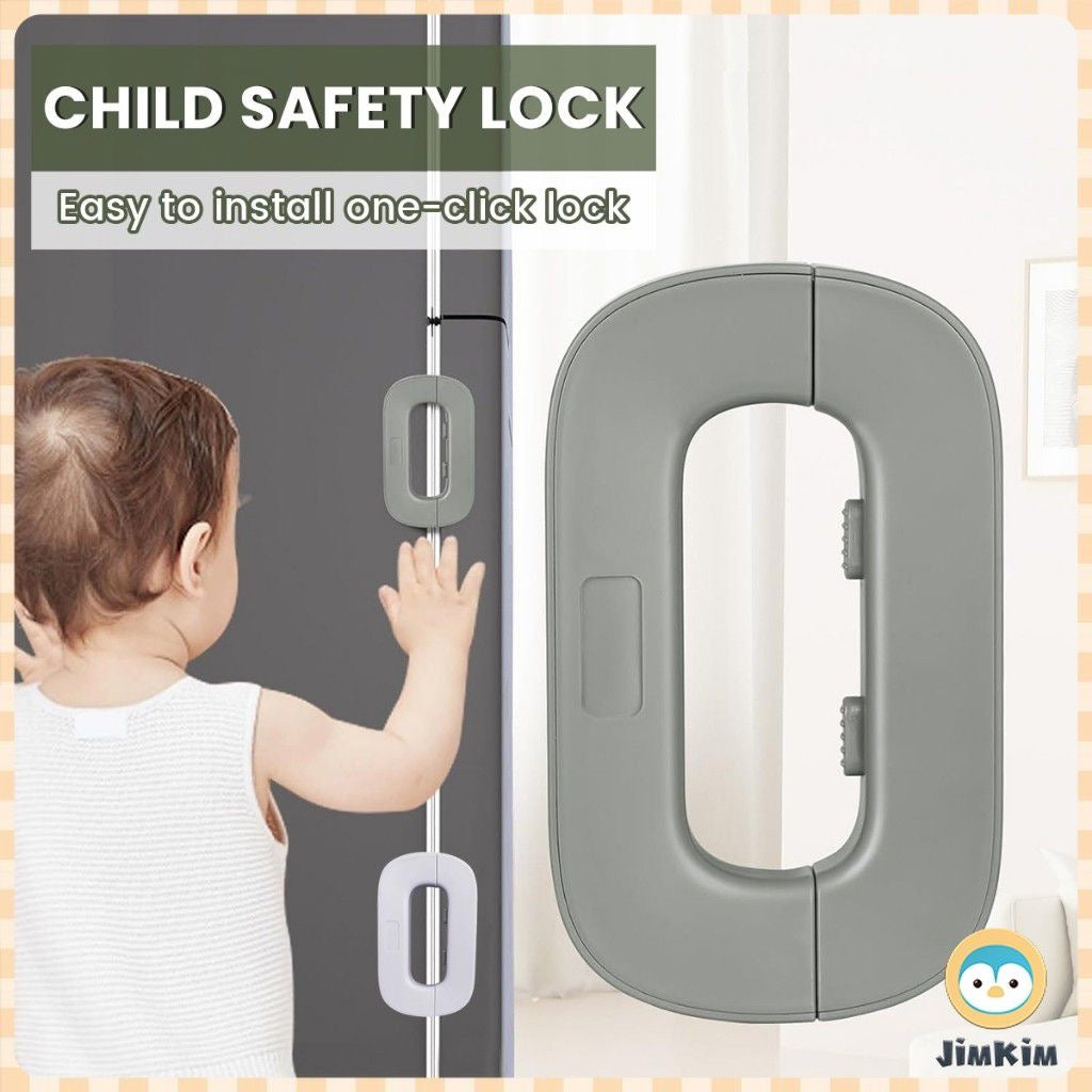 Multipurpose Kids Safety Fridge Lock – Self-Adhesive (Box Packed, Random Colors)