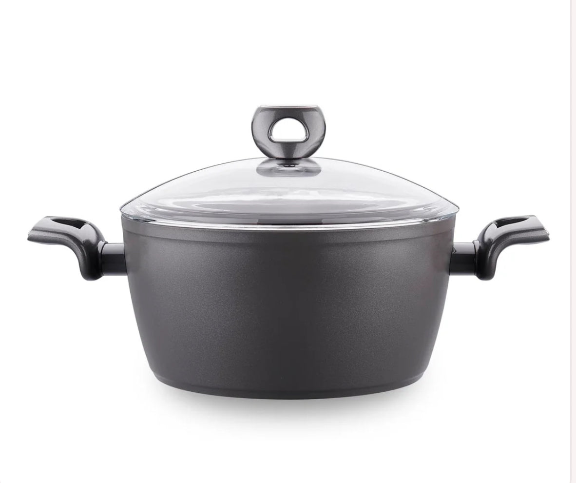 Korkmaz Nora Ceramic Casserole with Lid – A3932 (28x13.7 cm)