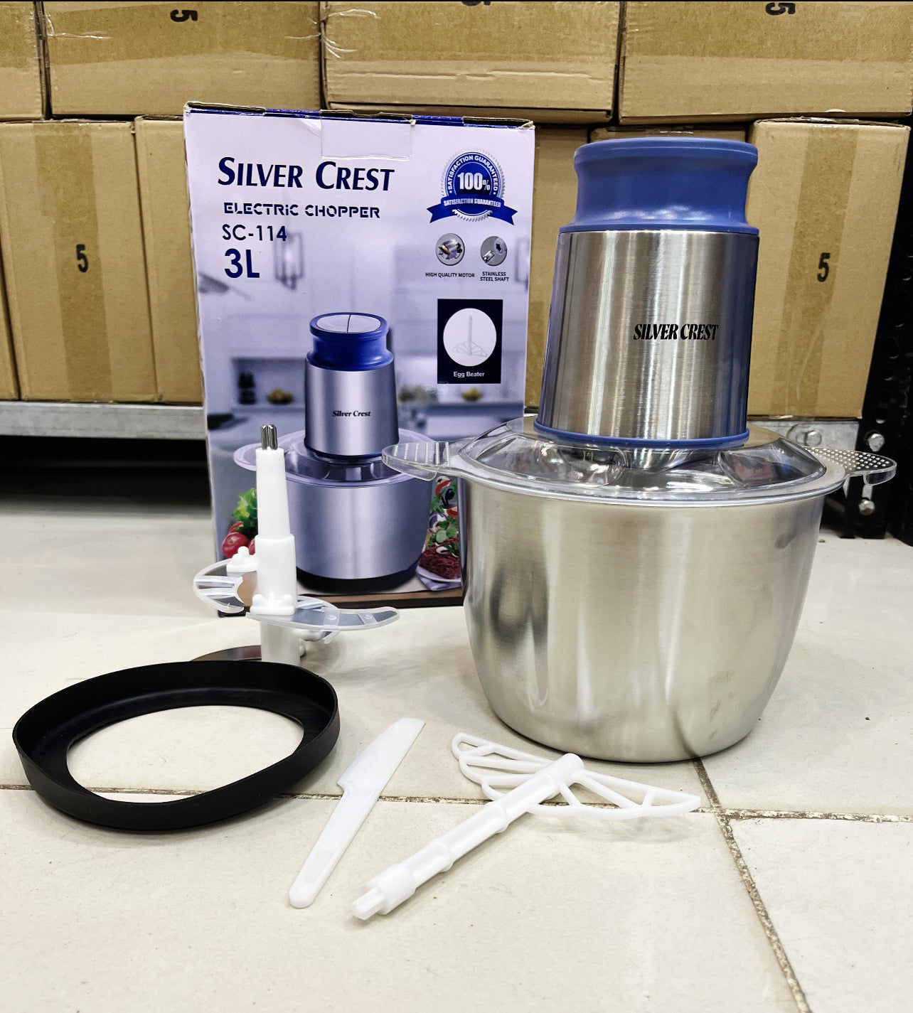 High Quality Speed Silver Crest Electric Meat Grinder – Durable Performance