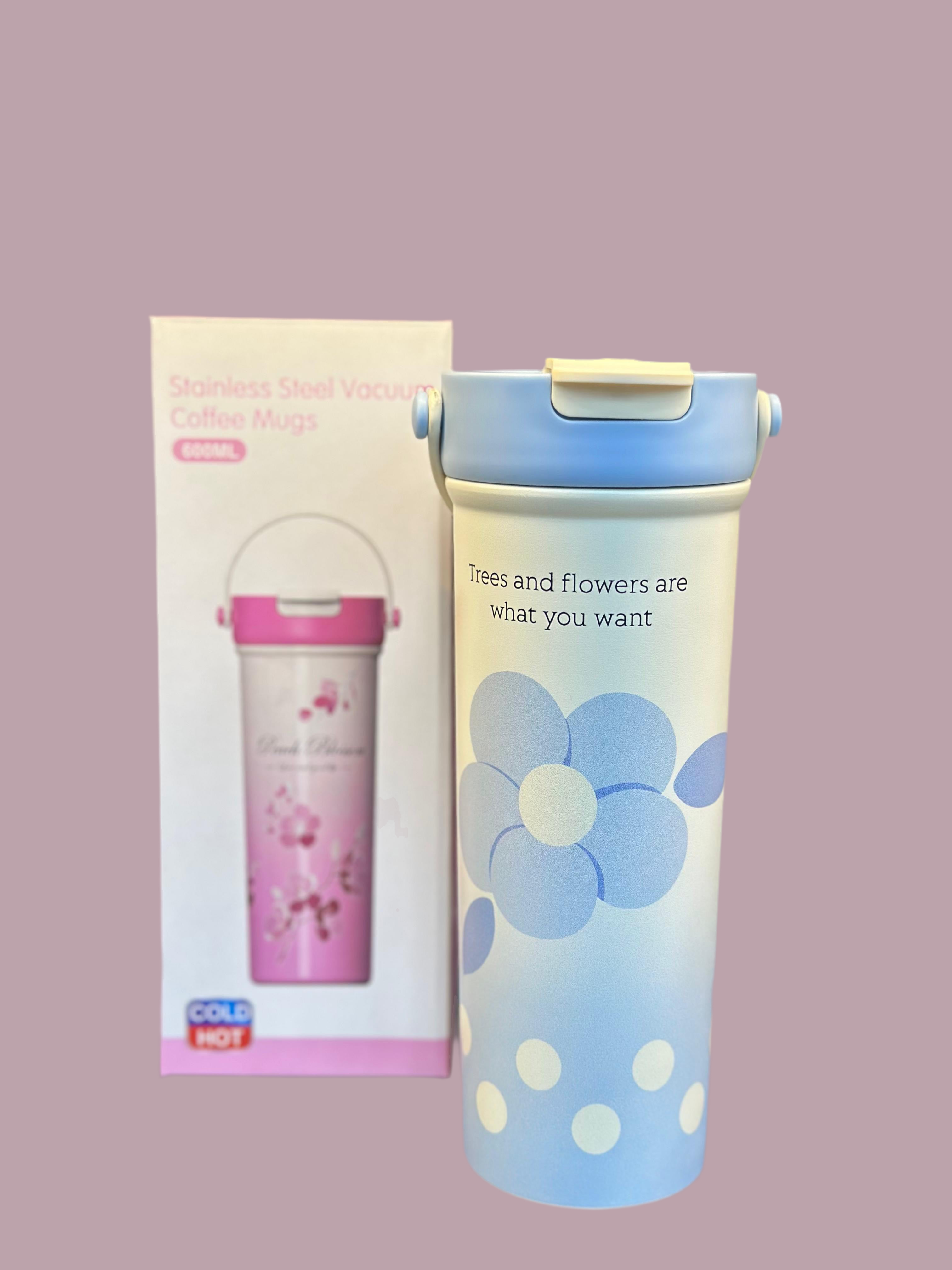Stainless Steel 600ml Vacuum Coffee Tumbler
