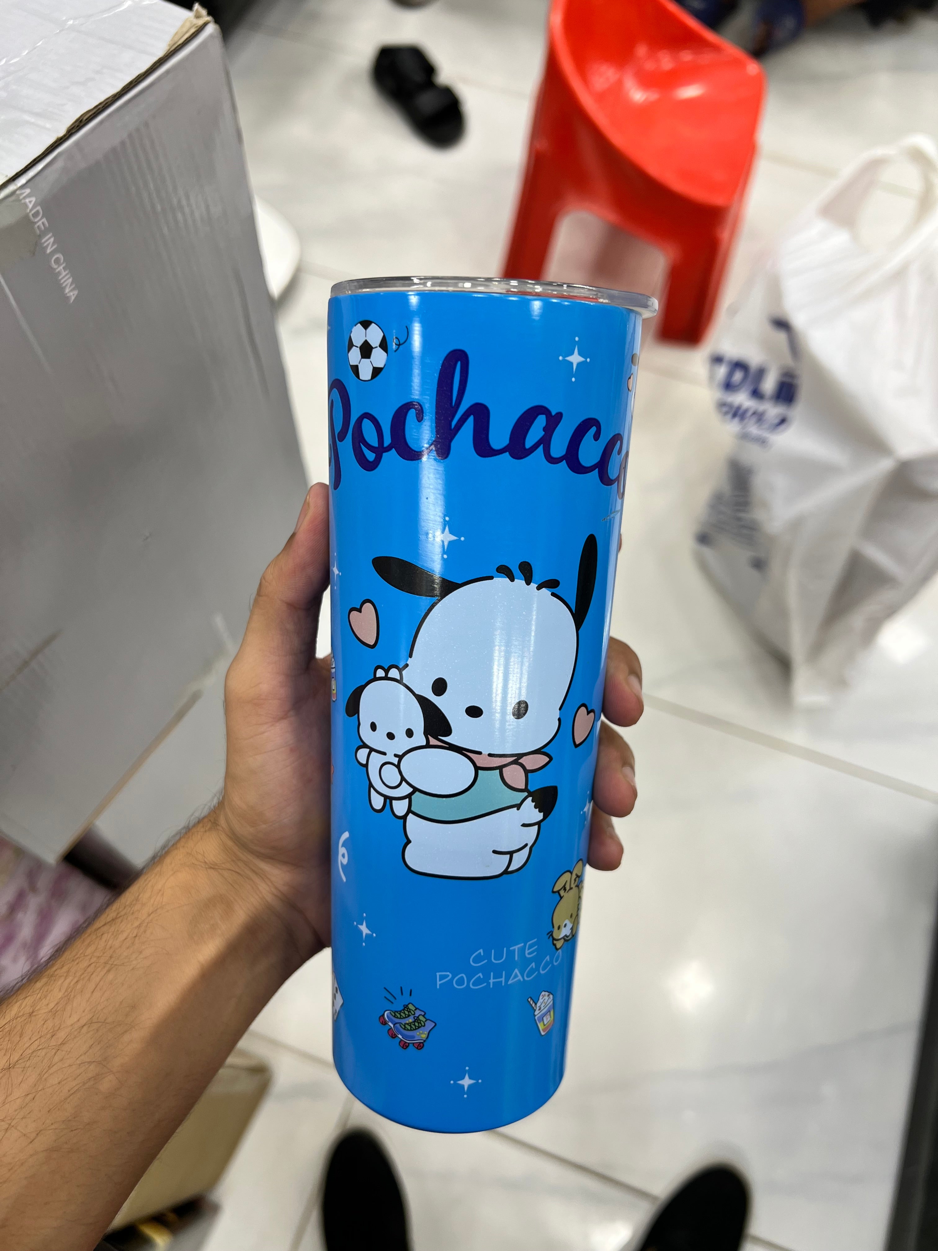 Pochacco Stainless Steel Insulated Tumbler – Cute Meets Practical!