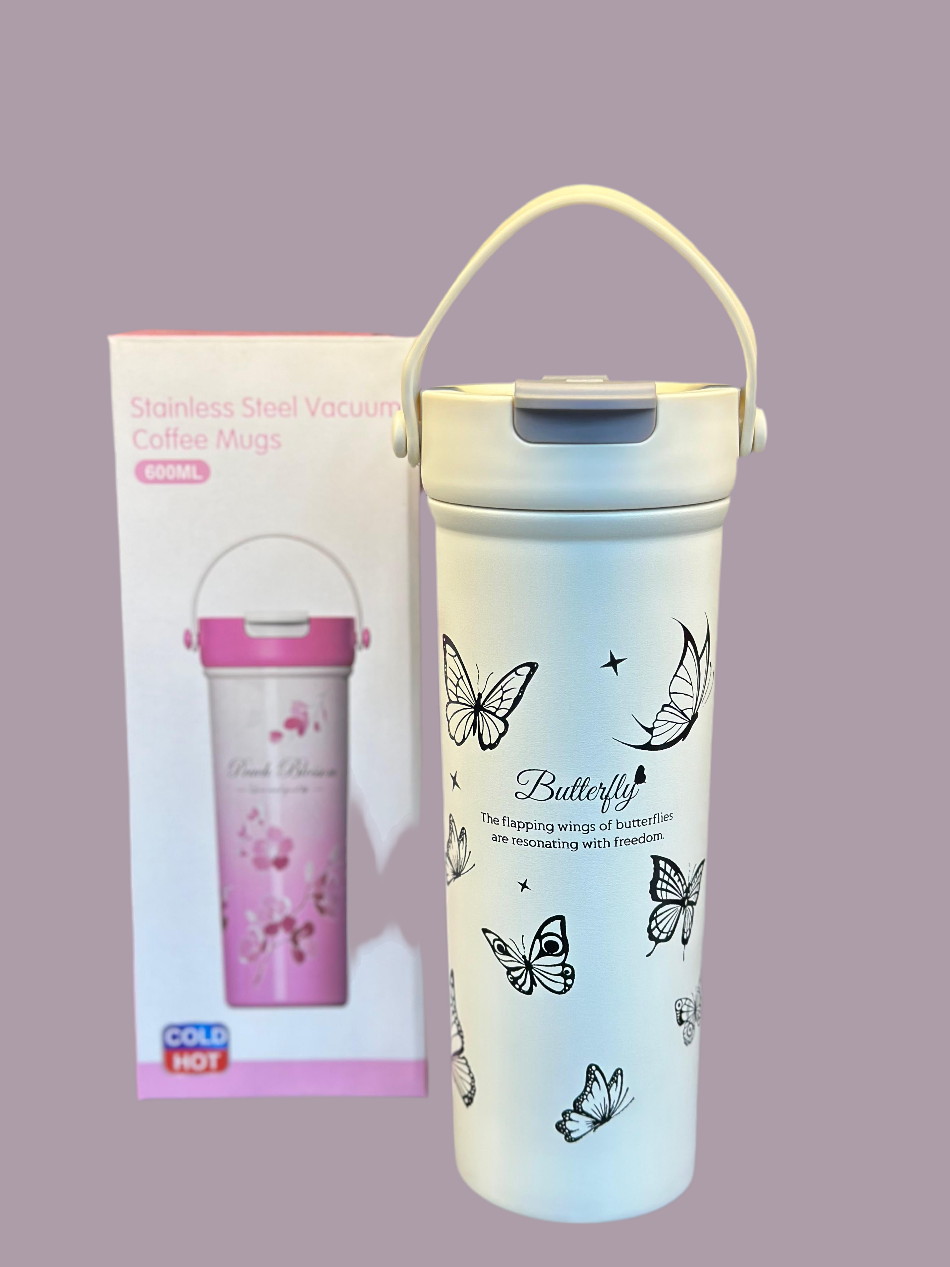 Stainless Steel 600ml Vacuum Coffee Tumbler