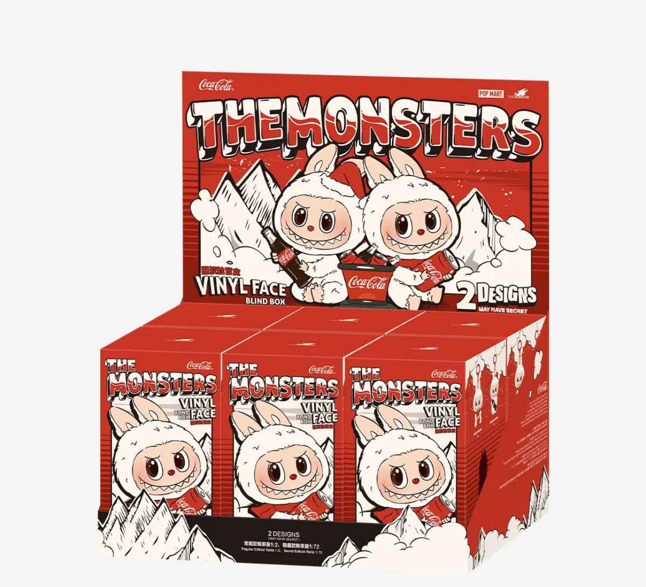 Labubu × Coca-Cola: The Monsters Series – Vinyl Plush & Figure Blind Boxes