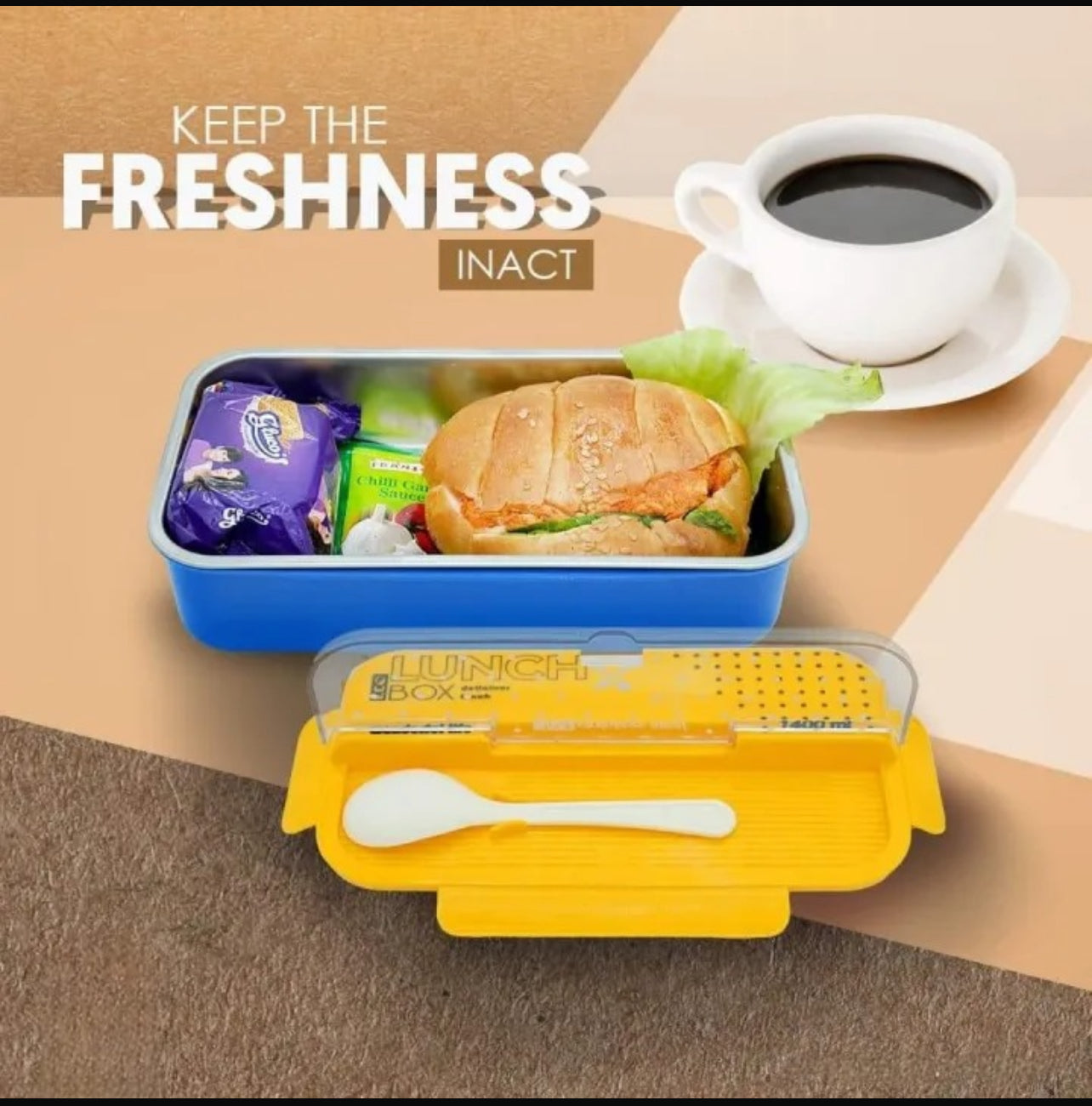 Eco Inside – Stainless Steel Hot N Cold Lunch Box