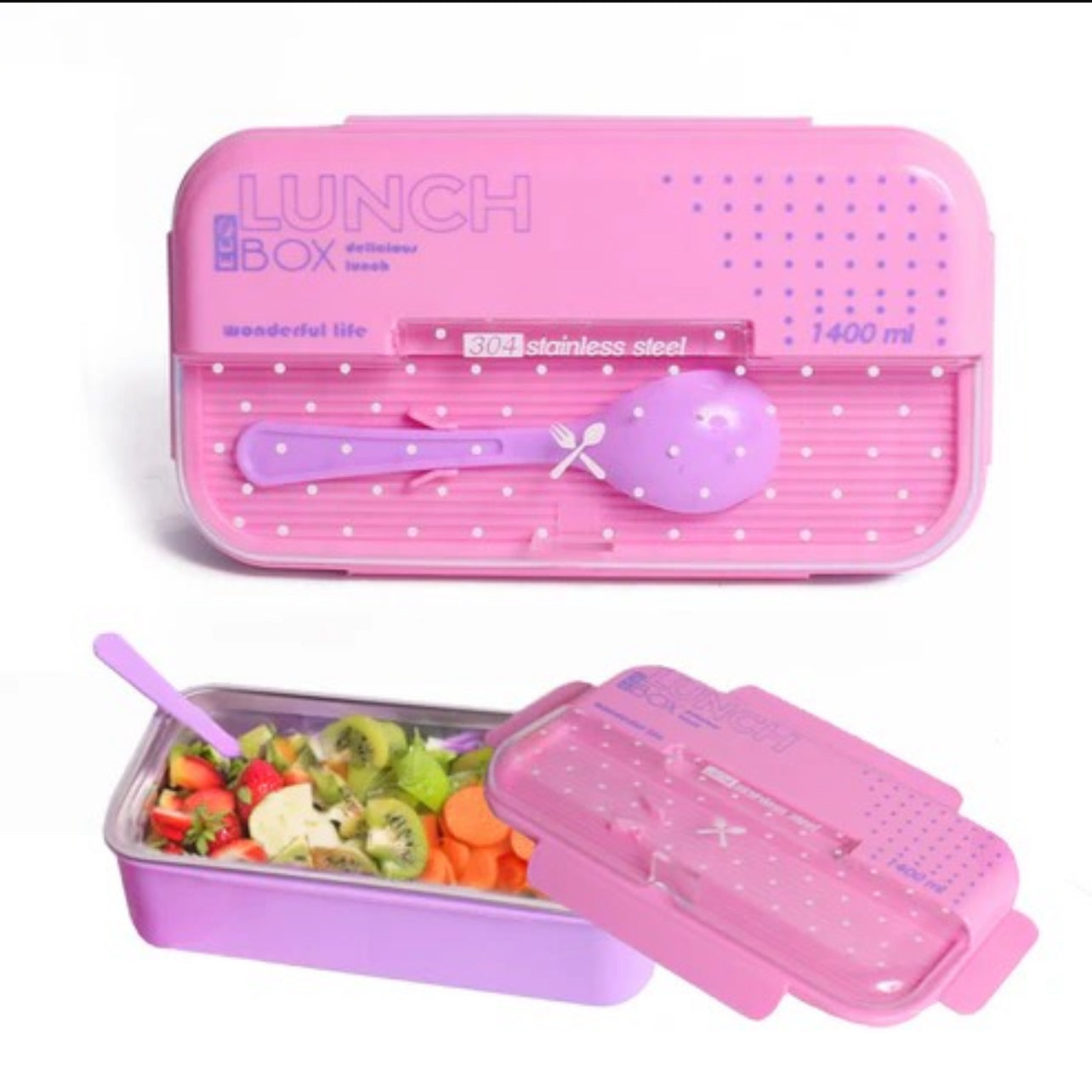 Eco Inside – Stainless Steel Hot N Cold Lunch Box