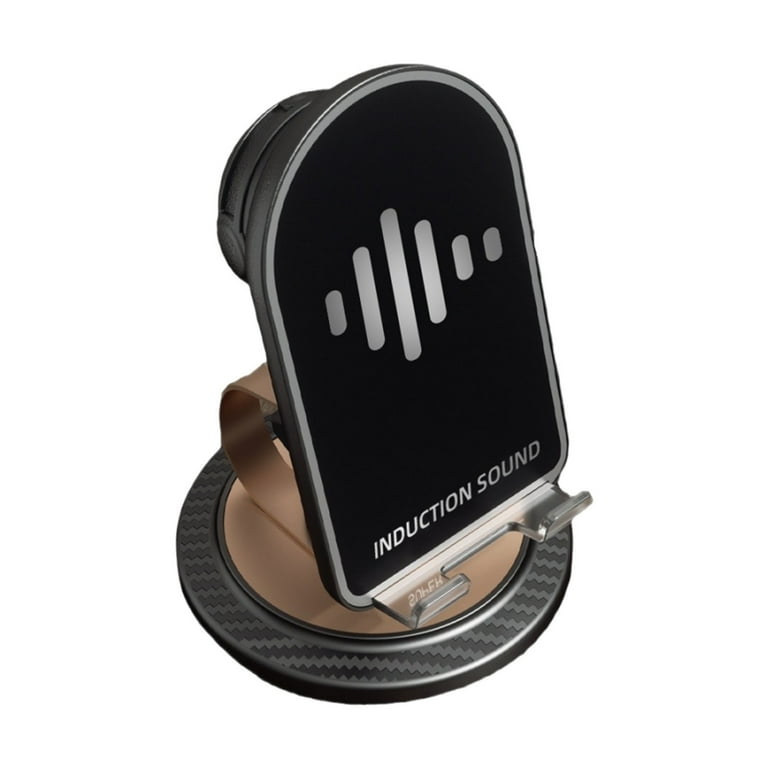 360° Rotatable Wireless Induction Bracket Speaker – With Phone Holder & Power Bank