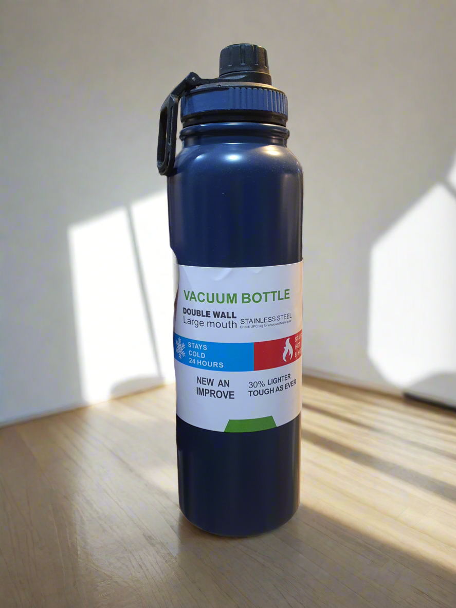 Vacuum Bottle 1300ml – Double Wall Stainless Steel, Hot & Cold