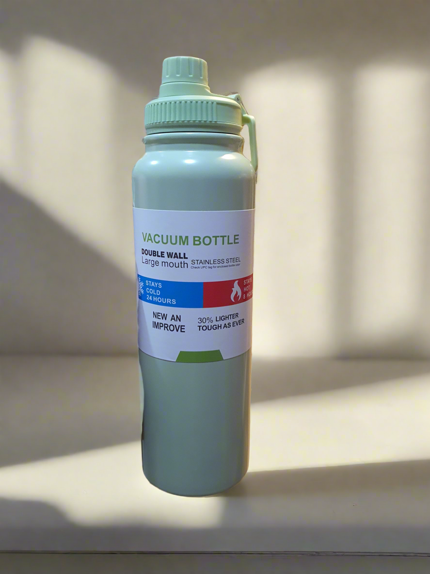 Vacuum Bottle 1300ml – Double Wall Stainless Steel, Hot & Cold