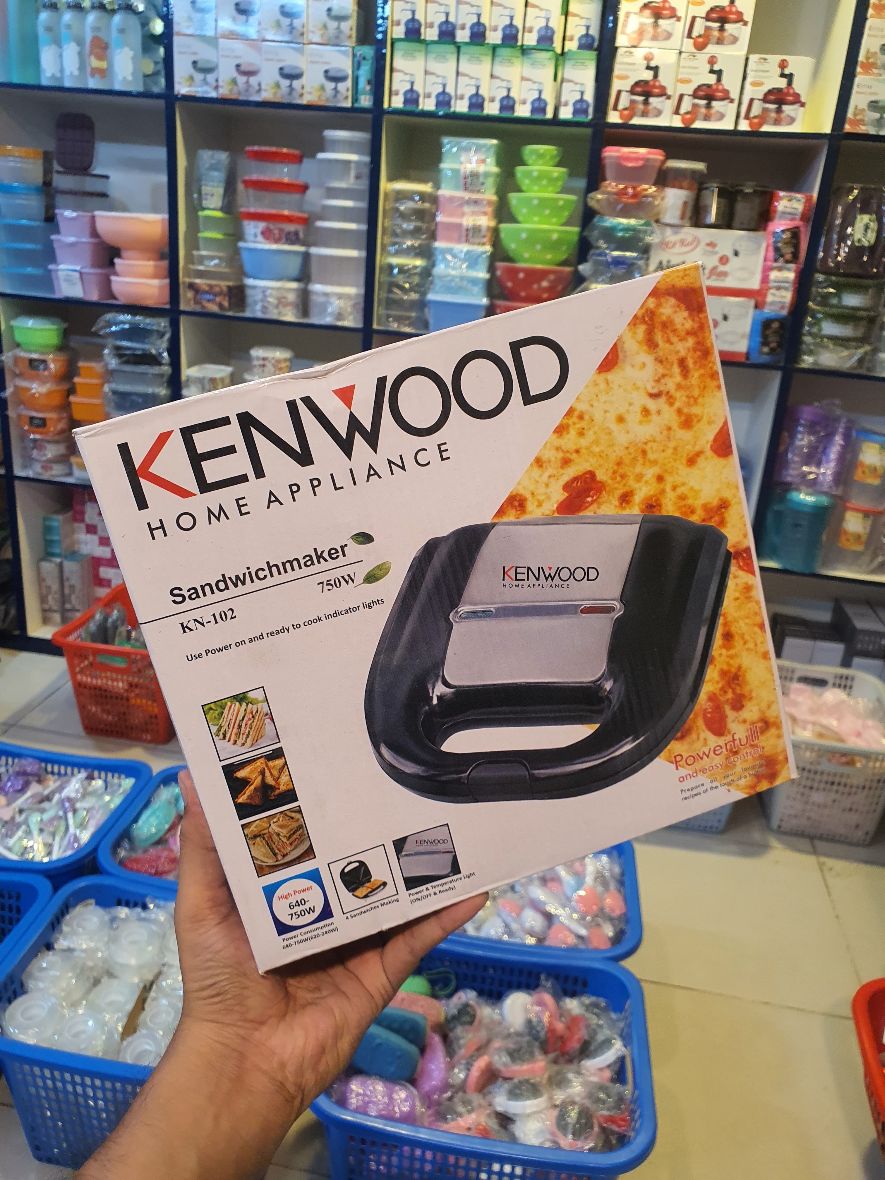 Kenwood KN‑102 Sandwich Maker – 750W