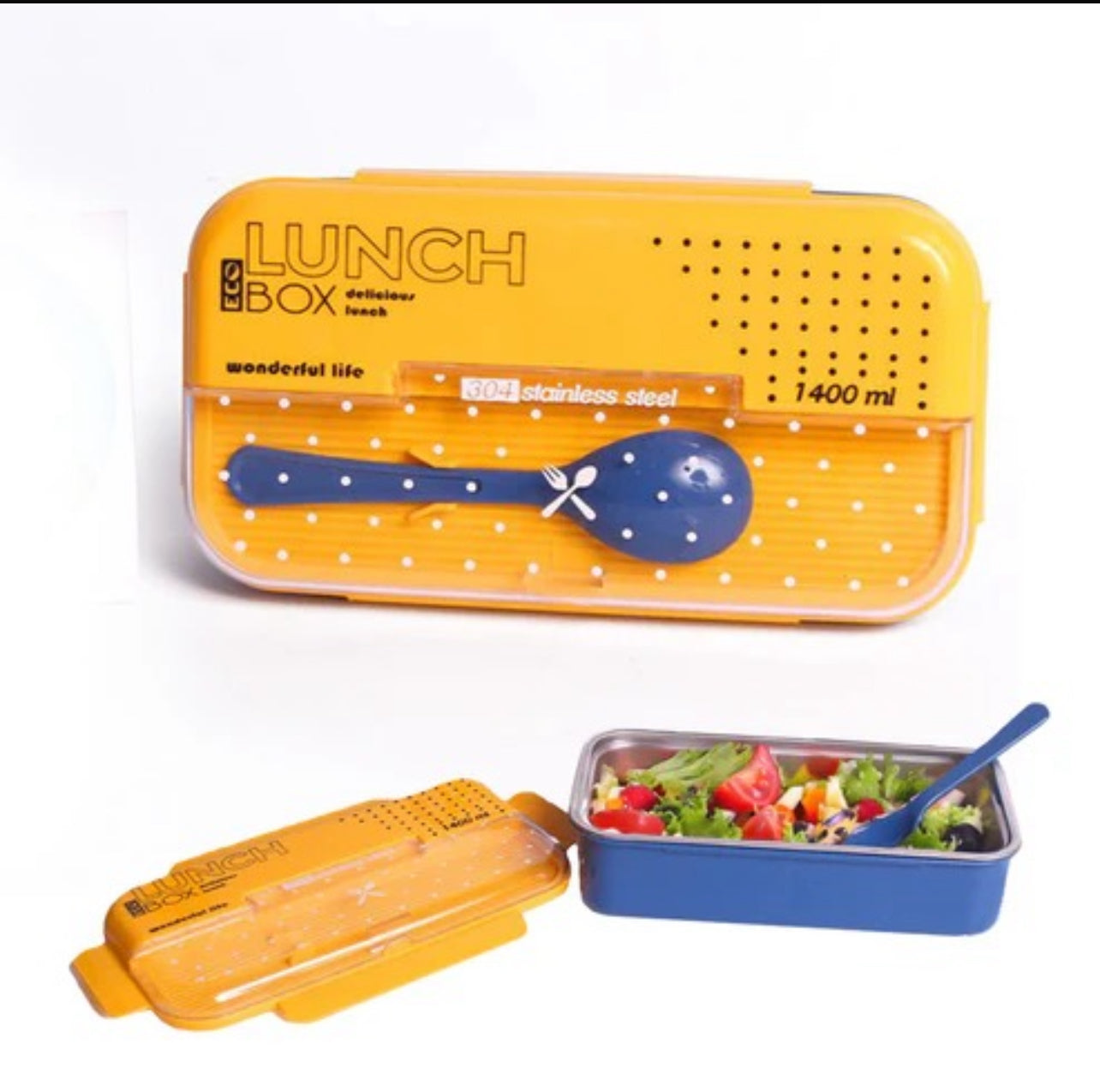 Eco Inside – Stainless Steel Hot N Cold Lunch Box