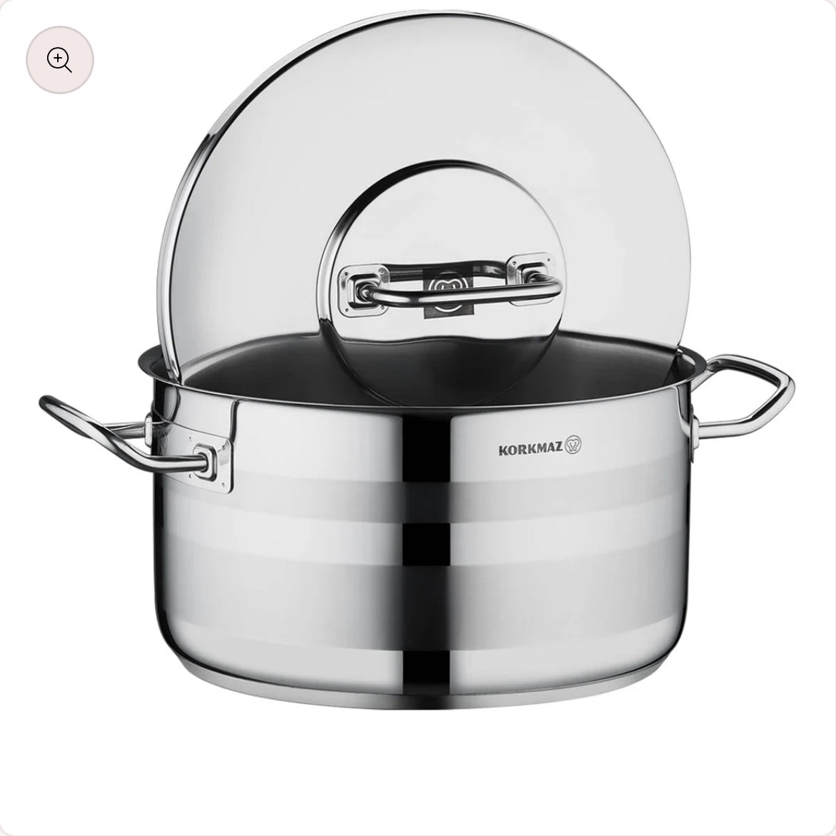 Korkmaz Astra2 Casserole 32x19 Stainless Steel – 15.5L (A2029)