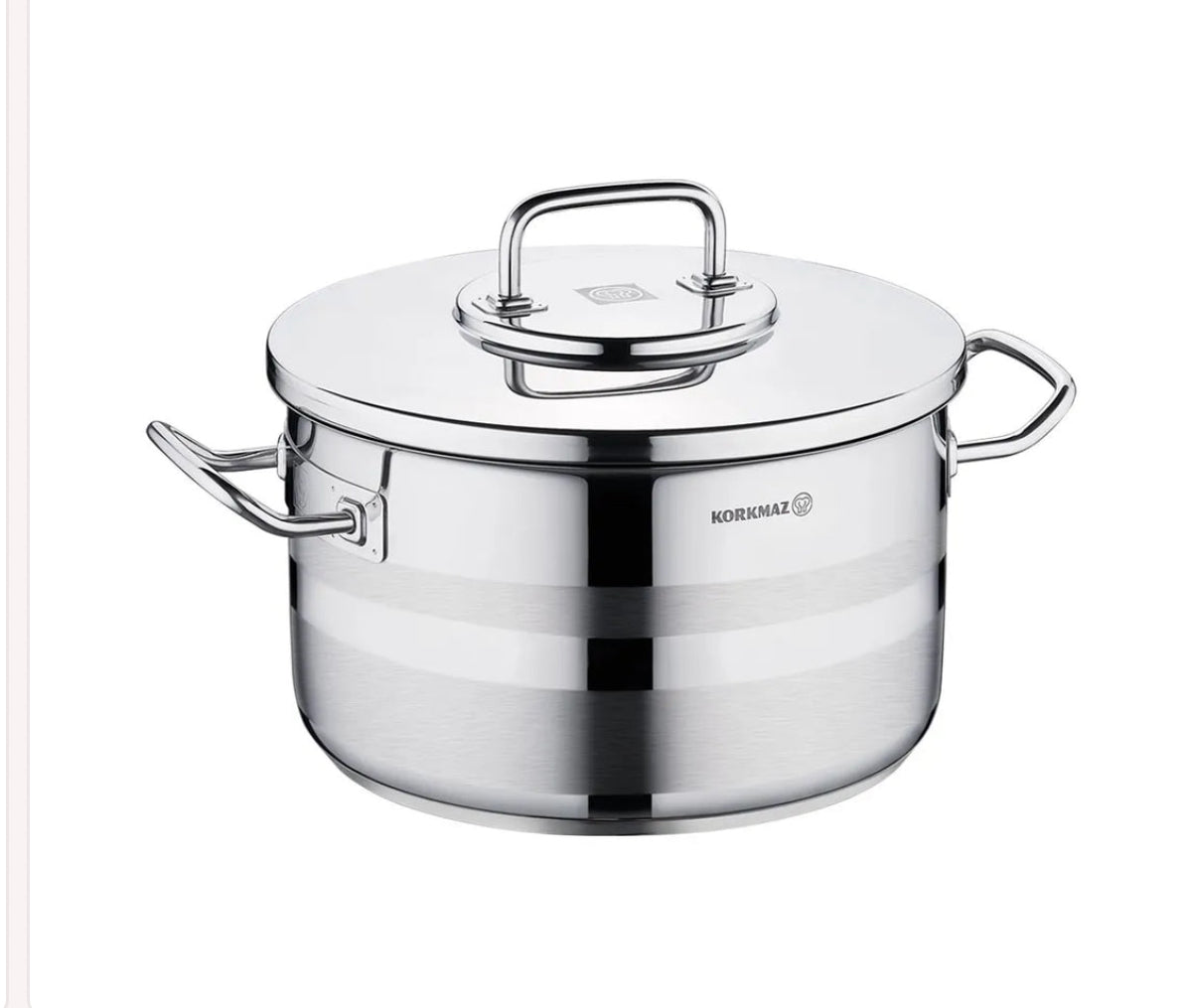 Korkmaz Astra2 Casserole 32x19 Stainless Steel – 15.5L (A2029)