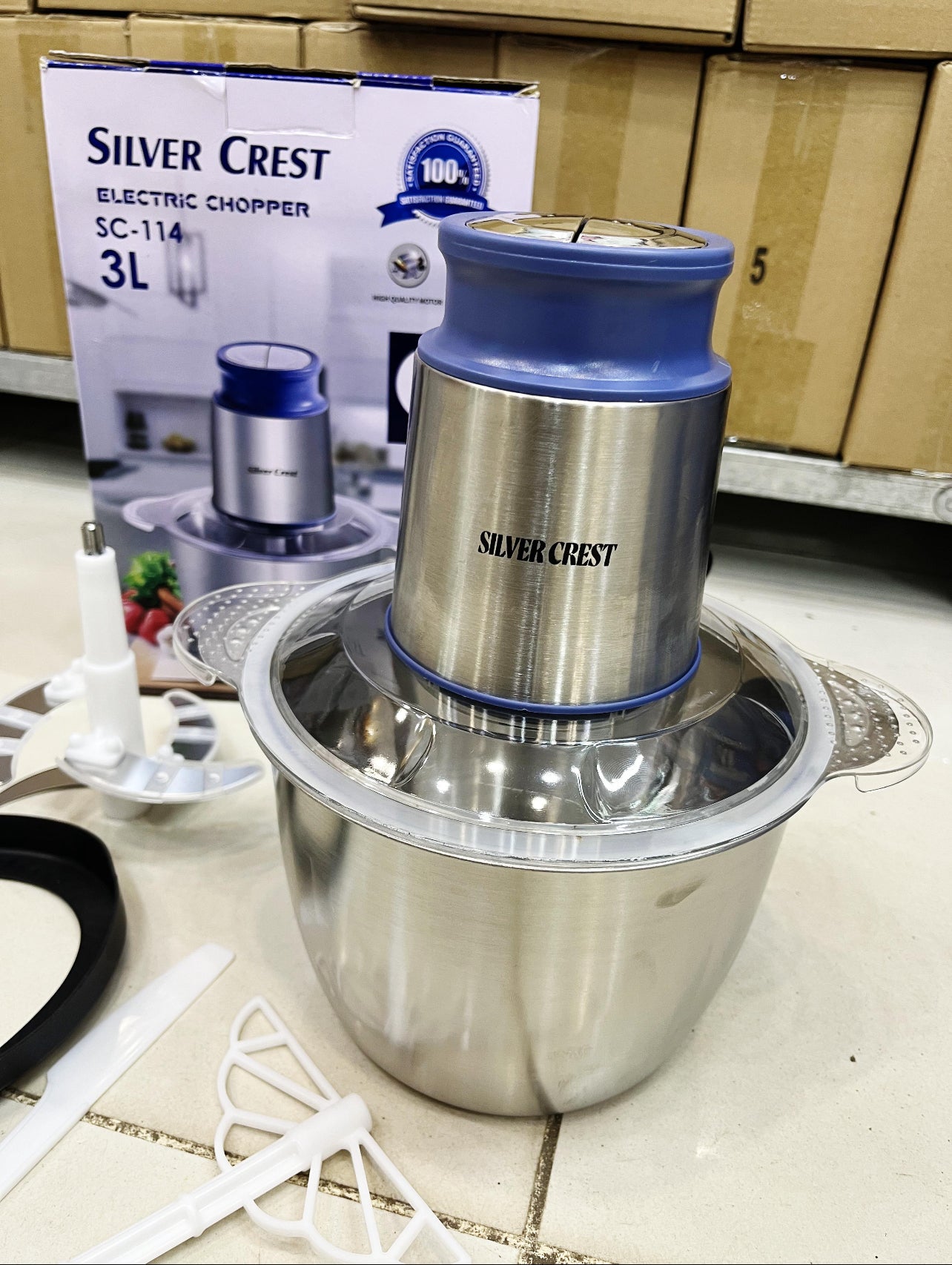 High Quality Speed Silver Crest Electric Meat Grinder – Durable Performance